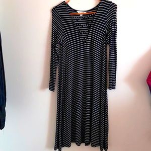 Flowy American Eagle Soft & Sexy Stripe Dress